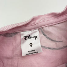 Load image into Gallery viewer, Girls Disney, Mickey Mouse Christmas cotton tee / top, GUC, size 9,  
