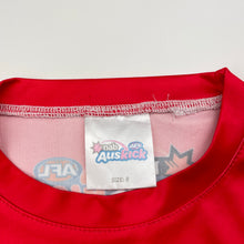 Load image into Gallery viewer, Unisex Aus Kick, Sydney Swans sports / activewear top, FUC, size 8,  