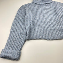 Load image into Gallery viewer, Girls Zara, chunky knit cropped sweater / jumper, EUC, size 9-10,  