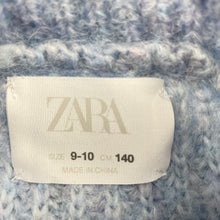 Load image into Gallery viewer, Girls Zara, chunky knit cropped sweater / jumper, EUC, size 9-10,  