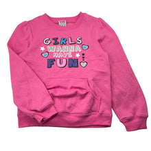 Load image into Gallery viewer, Girls Kids Stuff, fleece lined sweater / jumper, GUC, size 6,  
