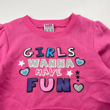 Load image into Gallery viewer, Girls Kids Stuff, fleece lined sweater / jumper, GUC, size 6,  