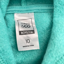 Load image into Gallery viewer, Boys Clothing &amp; Co, fleece lined hoodie sweater, EUC, size 10,  