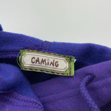 Load image into Gallery viewer, Girls CAMINO, fleece lined hoodie sweater, no size, armpit to armpit: 41cm, shoulder to cuff: 41cm, EUC, size 6-7,  