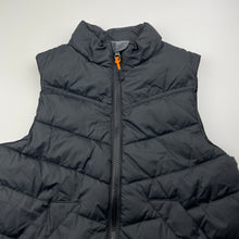 Load image into Gallery viewer, Unisex Gondwana, black puffer vest / sleeveless jacket, EUC, size 8,  