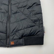 Load image into Gallery viewer, Unisex Gondwana, black puffer vest / sleeveless jacket, EUC, size 8,  