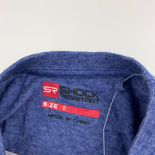 Load image into Gallery viewer, Boys SHOCK RESISTANT, lightweight long sleeve tee / top, basketball, EUC, size 8,  
