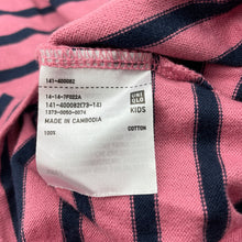 Load image into Gallery viewer, Girls Uniqlo, thick cotton long sleeve tee / top, EUC, size 8,  