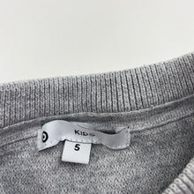 Load image into Gallery viewer, Boys Target, grey marle ribbed sweater / jumper, FUC, size 5,  