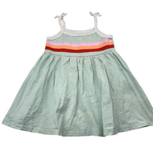 Load image into Gallery viewer, Girls Mango, cotton casual summer dress, FUC, size 1, L: 45cm