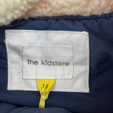 Load image into Gallery viewer, Boys The Kidstore, navy &amp; orange vest / jacket, EUC, size 10,  