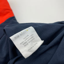 Load image into Gallery viewer, Boys The Kidstore, navy &amp; orange vest / jacket, EUC, size 10,  