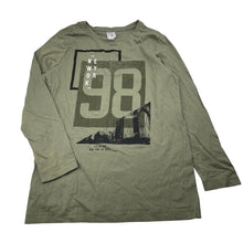 Load image into Gallery viewer, Boys Target, khaki cotton long sleeve tee / top, EUC, size 8,  