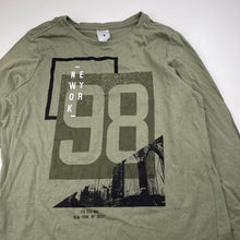 Load image into Gallery viewer, Boys Target, khaki cotton long sleeve tee / top, EUC, size 8,  