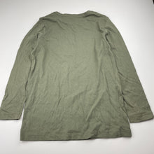 Load image into Gallery viewer, Boys Target, khaki cotton long sleeve tee / top, EUC, size 8,  