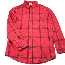 Load image into Gallery viewer, Boys Old Navy, checked cotton long sleeve shirt, EUC, size 14-16,  