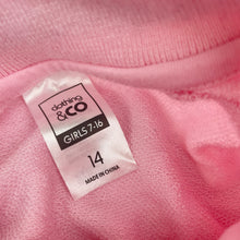 Load image into Gallery viewer, Girls Clothing &amp; Co, pink zip up sweater / jumper, GUC, size 14,  