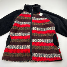 Load image into Gallery viewer, Boys CHANLLE BABY, fleece zip up sweater, Sz: M, armpit to armpit: 40cm, armpit to cuff: 28cm, NEW, size 5,  