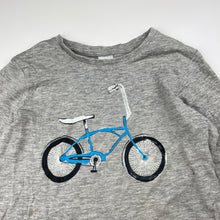 Load image into Gallery viewer, Boys Target, long sleeve tee / top, bicycle, GUC, size 5,  
