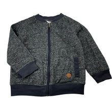 Load image into Gallery viewer, Boys H&amp;T, grey zip up sweater / jumper, GUC, size 4,  