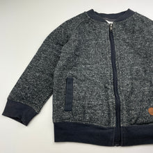Load image into Gallery viewer, Boys H&amp;T, grey zip up sweater / jumper, GUC, size 4,  