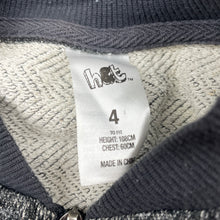 Load image into Gallery viewer, Boys H&amp;T, grey zip up sweater / jumper, GUC, size 4,  