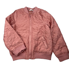 Load image into Gallery viewer, Girls Milkshake, pink quilted zip up jacket, EUC, size 8,  