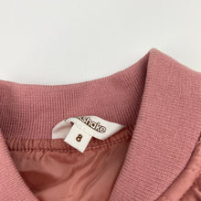 Load image into Gallery viewer, Girls Milkshake, pink quilted zip up jacket, EUC, size 8,  