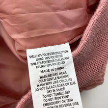 Load image into Gallery viewer, Girls Milkshake, pink quilted zip up jacket, EUC, size 8,  