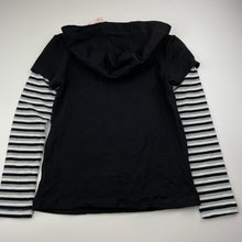 Load image into Gallery viewer, Girls Funky Babe, stretchy long sleeve hooded top, NEW, size 10,  