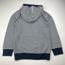 Load image into Gallery viewer, Boys H&amp;M, knitted cotton hoodie sweater, EUC, size 7-8,  