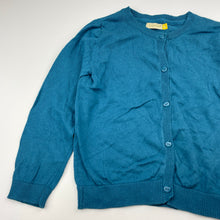 Load image into Gallery viewer, Girls Lily &amp; Dan, knitted cotton cardigan / sweater, EUC, size 4,  