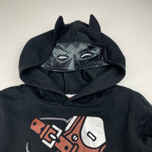 Load image into Gallery viewer, Boys LEGO, Batman fleece lined hoodie sweater , EUC, size 7,  