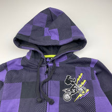 Load image into Gallery viewer, Boys Kids Stuff, fleece lined zip hoodie sweater, EUC, size 6,  