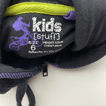 Load image into Gallery viewer, Boys Kids Stuff, fleece lined zip hoodie sweater, EUC, size 6,  