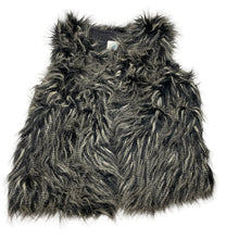 Load image into Gallery viewer, Girls Cotton On, cotton lined faux fur vest, singlet hook fasten, EUC, size 10,  