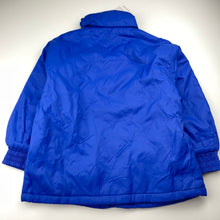 Load image into Gallery viewer, Unisex GOLDEN LEAF, fleece lined jacket / coat, foldaway hood, NEW, size 5,  