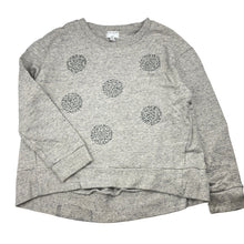 Load image into Gallery viewer, Girls Witchery, grey cotton sweater / jumper, marks back hem, FUC, size 10,  