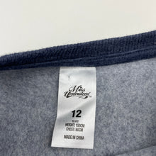 Load image into Gallery viewer, Girls Miss Understood, blue marle fleece lined sweater / jumper, EUC, size 12,  