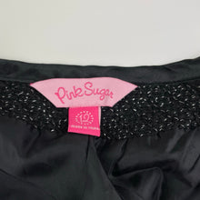 Load image into Gallery viewer, Girls Pink Sugar, woven cropped jacket (open style), EUC, size 12,  