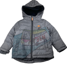 Load image into Gallery viewer, Boys Target, grey puffer jacket / coat, FUC, size 2,  