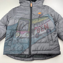 Load image into Gallery viewer, Boys Target, grey puffer jacket / coat, FUC, size 2,  
