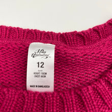 Load image into Gallery viewer, Girls Miss Understood, chunky knit sweater / jumper, EUC, size 12,  