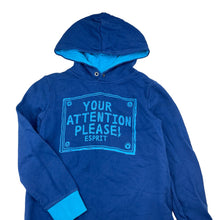 Load image into Gallery viewer, Boys Esprit, blue cotton hoodie sweater, EUC, size 6-7,  