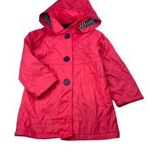 Load image into Gallery viewer, Girls Lily &amp; Dan, fleece lined waterproof jacket / coat, EUC, size 3,  