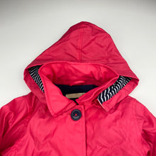 Load image into Gallery viewer, Girls Lily &amp; Dan, fleece lined waterproof jacket / coat, EUC, size 3,  
