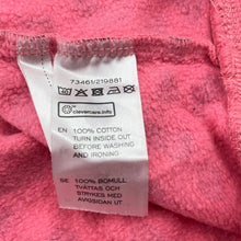 Load image into Gallery viewer, Girls aaxs, fleece lined cotton sweater / jumper, dog, EUC, size 7-8,  