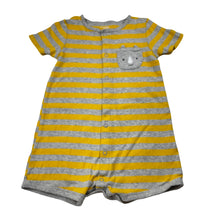 Load image into Gallery viewer, Boys Carters, soft cotton romper, rhino, FUC, size 2,  
