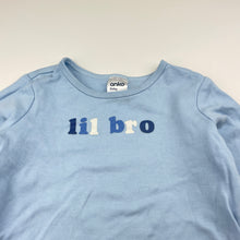 Load image into Gallery viewer, Boys Anko, blue cotton bodysuit / romper, GUC, size 2,  