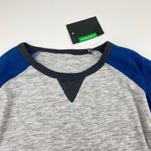 Load image into Gallery viewer, Boys Emerson, blue &amp; grey long sleeve tee / top, NEW, size 8,  